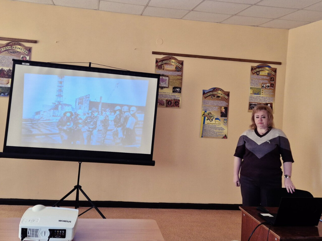 40 років пам’яті: студенти-медики вшанували подвиг ліквідаторів аварії на Чорнобильській АЕС