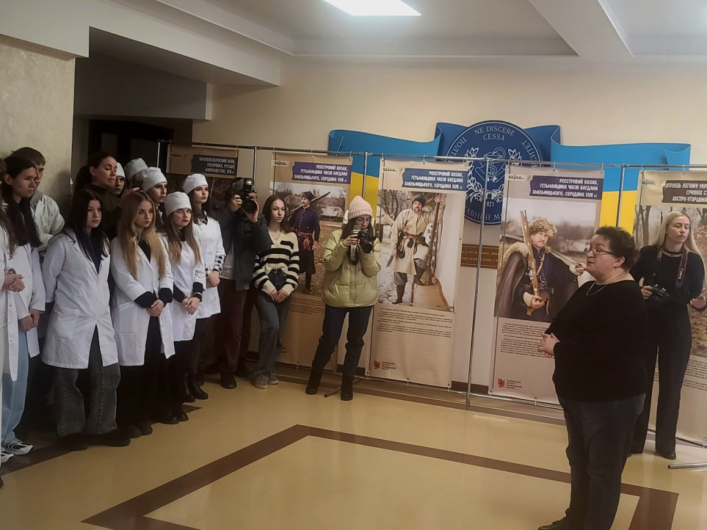 Відкриття експозиції інформаційно-освітницького проєкту «Воїни.