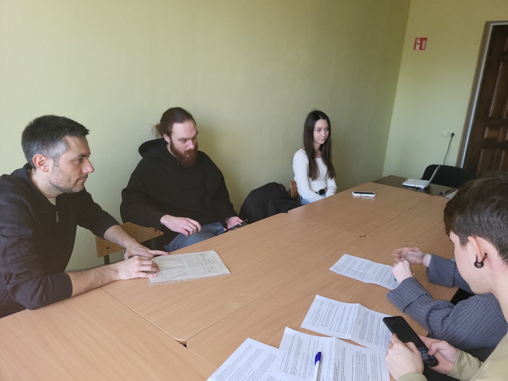 Засідання наукового гуртка