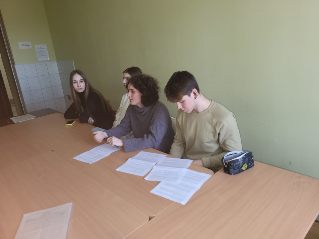 Засідання наукового гуртка