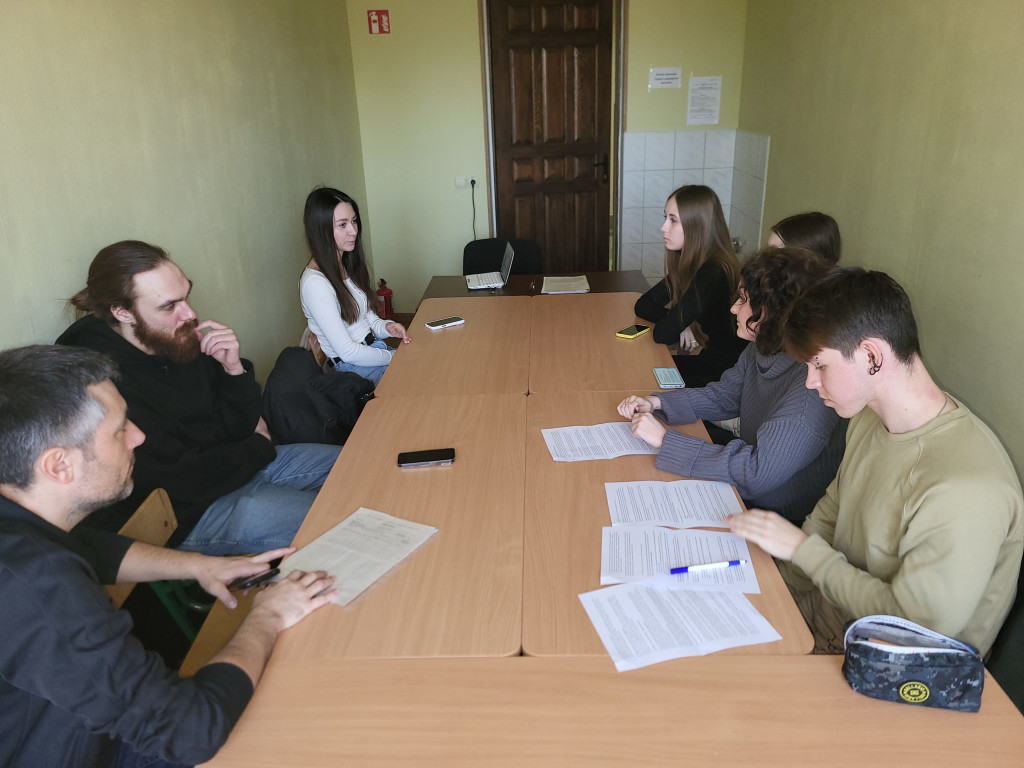 Засідання наукового гуртка