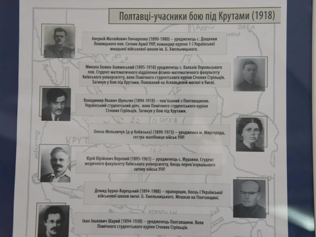 Виставка «Поєднані», присвячена пам’яті Героїв Крут